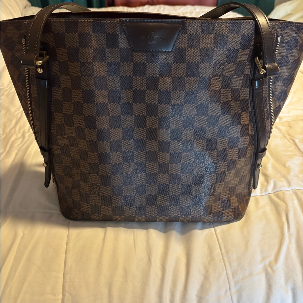 Louis Vuitton Damier Ebene Rivington Shoulder Bag